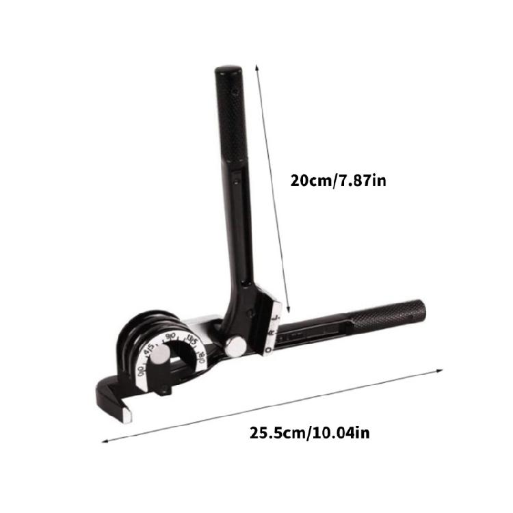 Precisions Angled Pipe Bender 1/4" 5/16" 3/8" 180 Degree For Accurate Conduit Shaping In Electrical And Plumbing Job