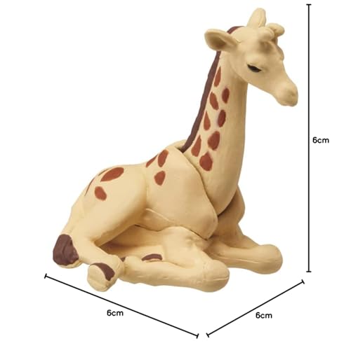 Takara Tomy Ania AC-04 Giraffe (Children's) Animal Dinosaur Toy for Ages 3 and Up