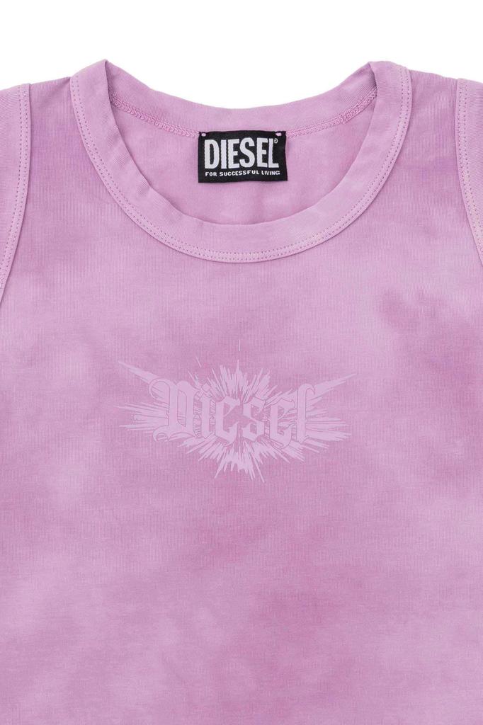 Diesel A15411RKIBP 64P Purple M Women's T-shirt