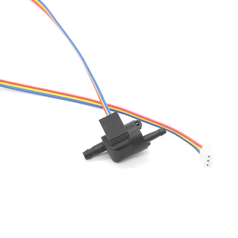 Wasserdurchflusssensor Flüssigkeitsmesser Wasserregler Transparentes Gehäuse Hall-Durchflusssensor Anzeige Zähler 40-150mVMIN DC5-15V