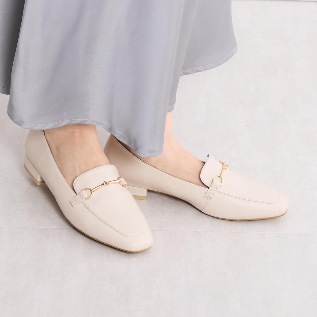HIMIKO / Himiko / Bit Motif Loafers / 640003 Ivory 245