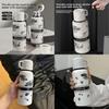 Flower Insulated Travel Mug With Leak Proof Lock For Office And Outdoor Use