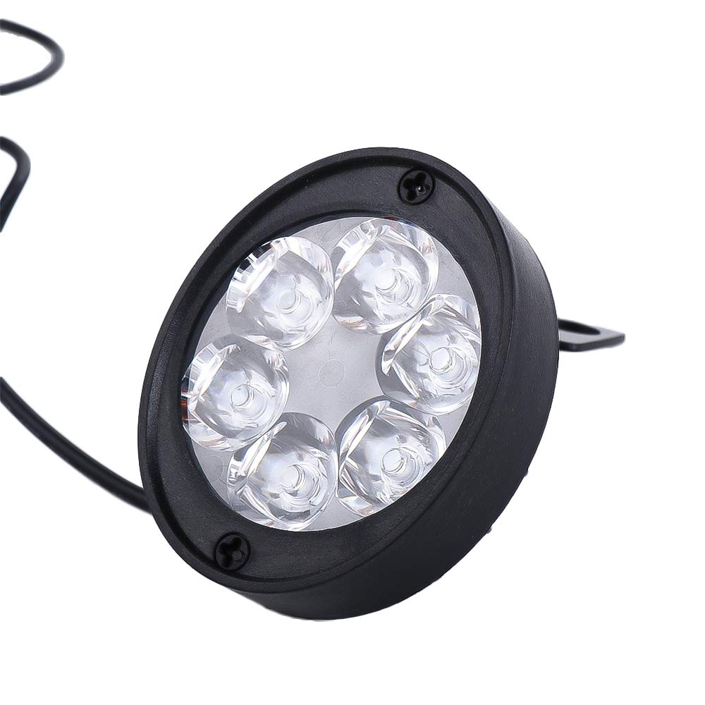 Mirror Lights Front Head Lamp Fog Light Motorcycle Headlight Scooters Spotlight Driving Lights