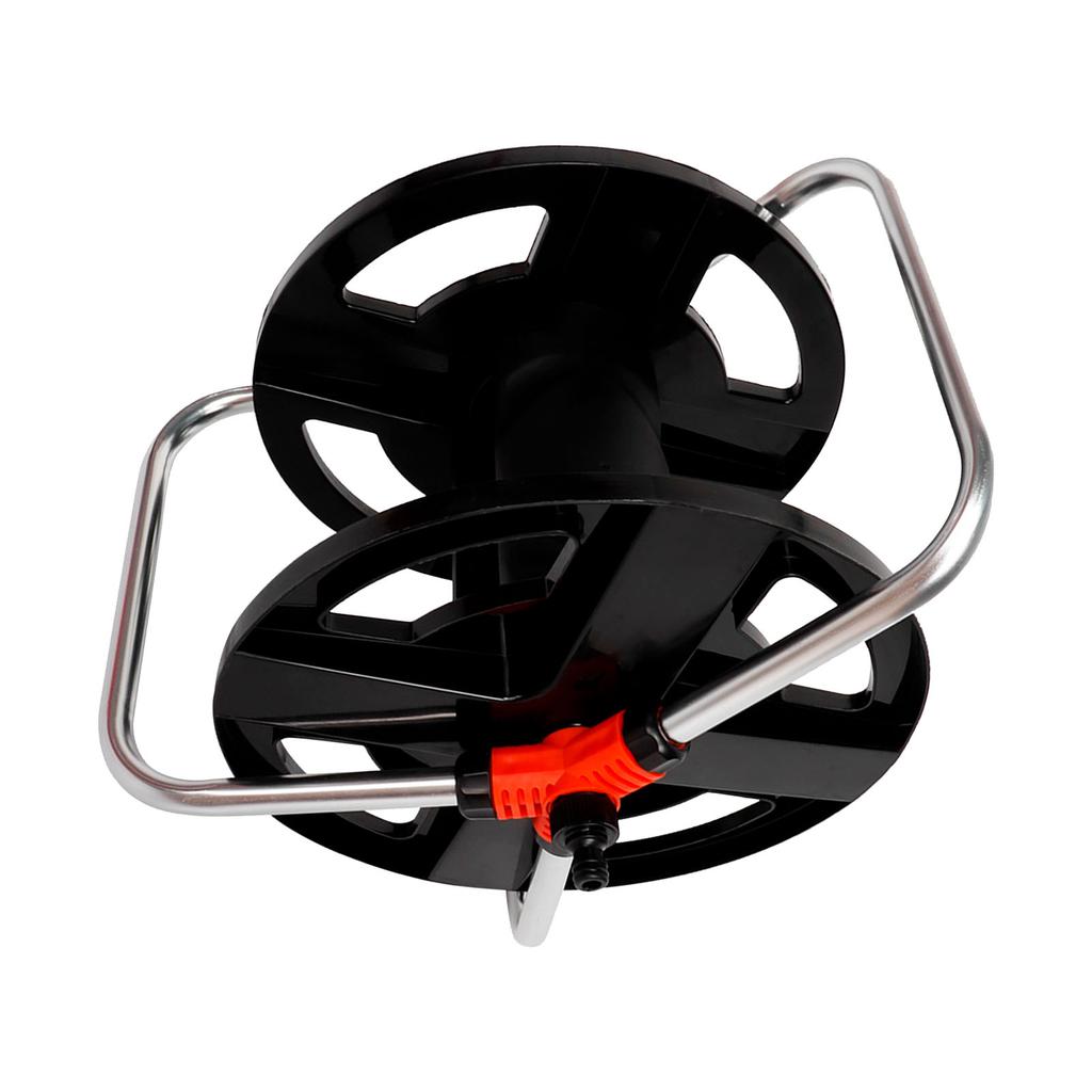 Water Pipe Car Roll for 35 Meters Water Pipes Storage Shelf Hose Reel Rope Storage Rack for Home Gardening Agriculture