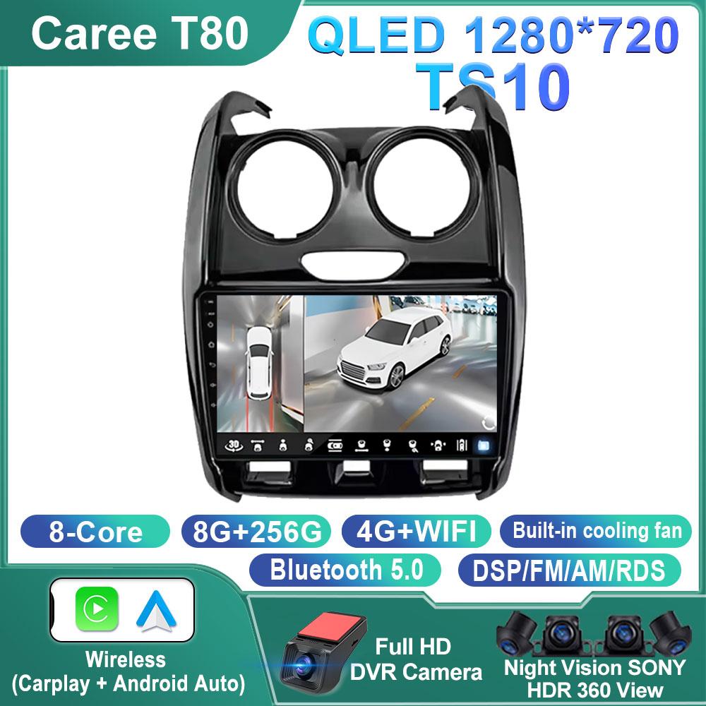 Car Radio Multimedia Player For Renault Duster D 2015 2016 2017 2018 2019 2020 Lada Largus 2021 Android Auto Stereo Navigation
