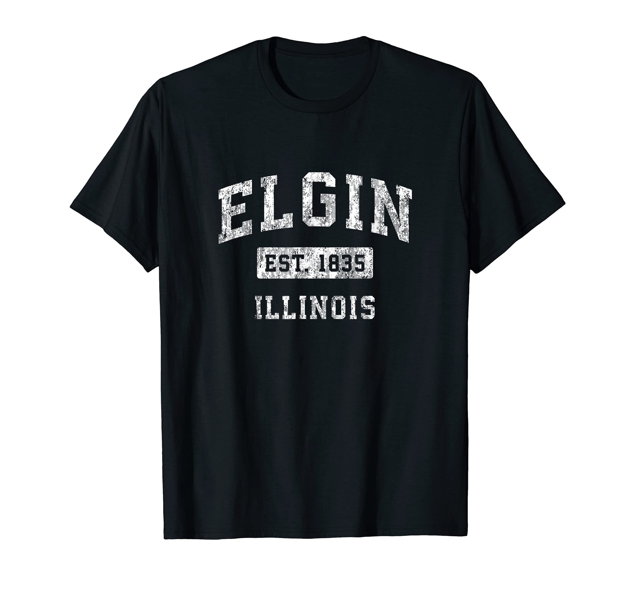 

Футболка Elgin Illinois IL Vintage Established Sports Design
