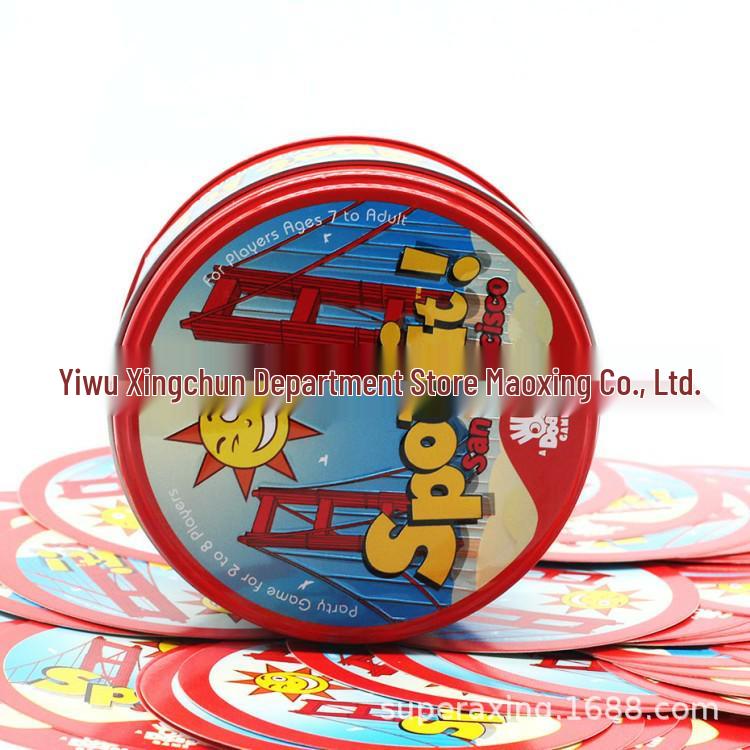 Cross-Border Hot-Selling Dobble English Tabletop Game Cards - Large Quantity & Free Shipping