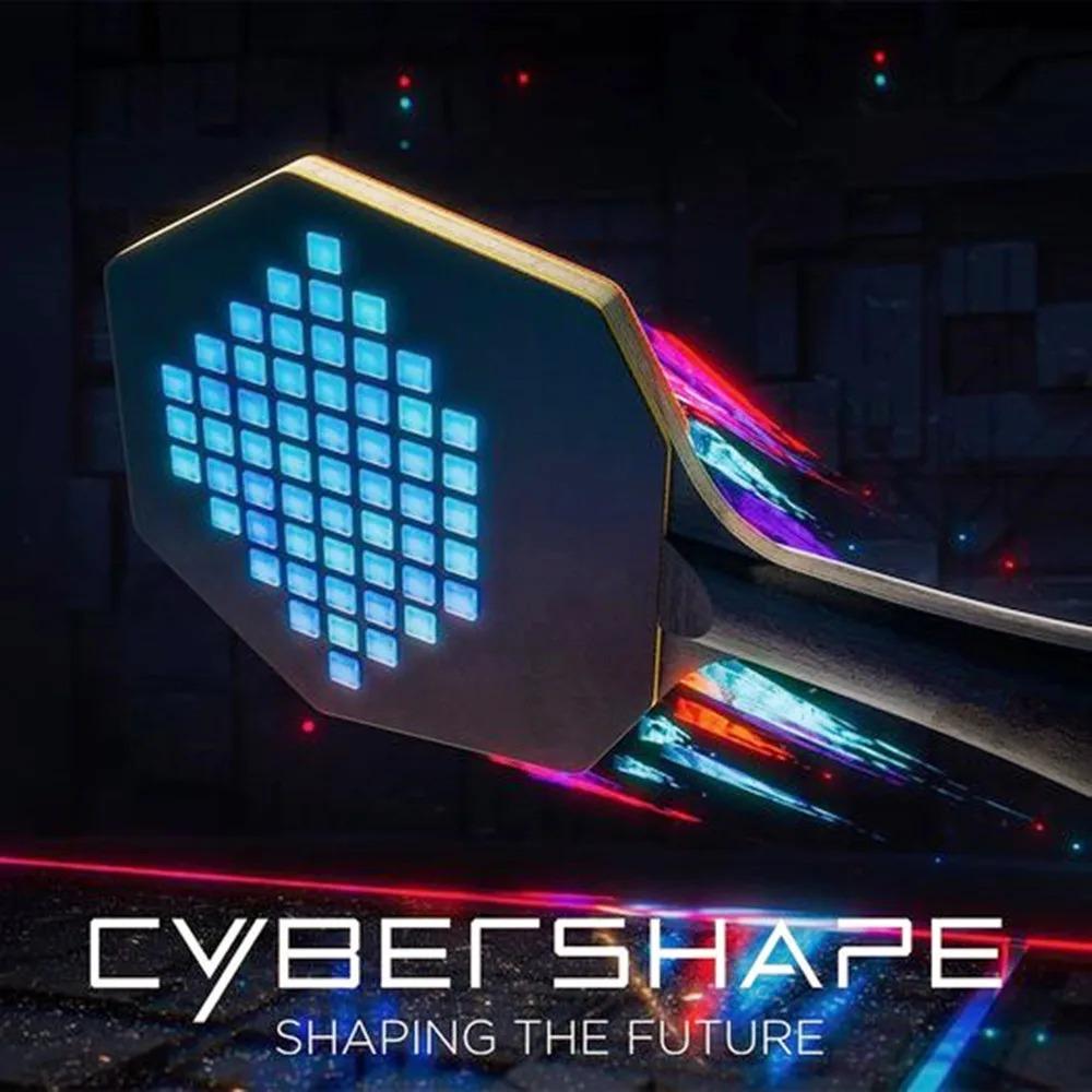 Cybershape Carbon Base Stolní tenis čepel Pádla na ping pong Offensive Curve Ručně vyráběná FL/CS raketa na stolní tenis pro soutěže