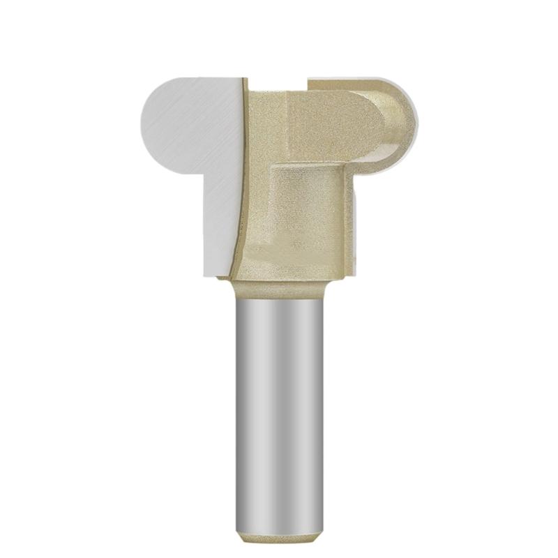 652F 12.7mm Shank C Shaped Routers Bit For Carpentry Cabinets And Wooden Crafts