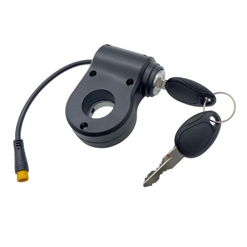 Ignition Lock Scooter Key Switch Daily Commute Black Secure Ignition Switch For Scooter 3-pin Secure Connection
