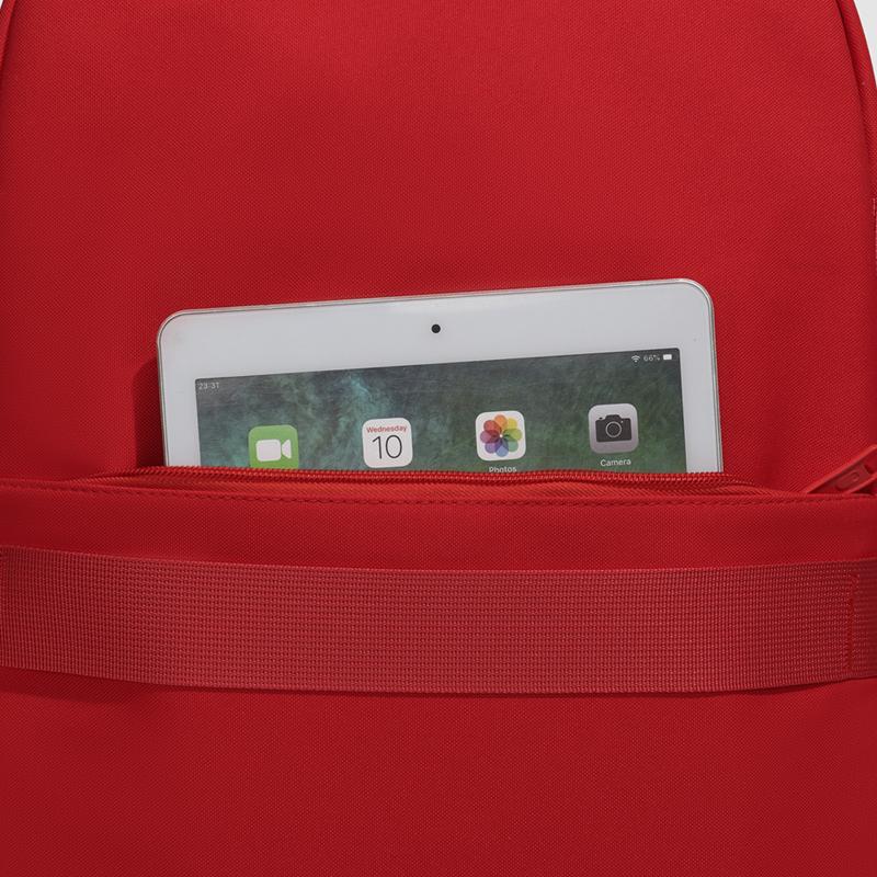 Nylon Backpack Commuter Student Schoolbag Outdoor Solid Color Backpack