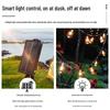 ST38 Solar LED String Lights with USB Charging - Perfect for Courtyard, Decoration, Camping, Outdoor Ambiance