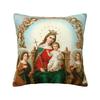 Virgin Mary Cushion Covers Catholic Christian Soft Modern Throw Pillow Case Decor Home