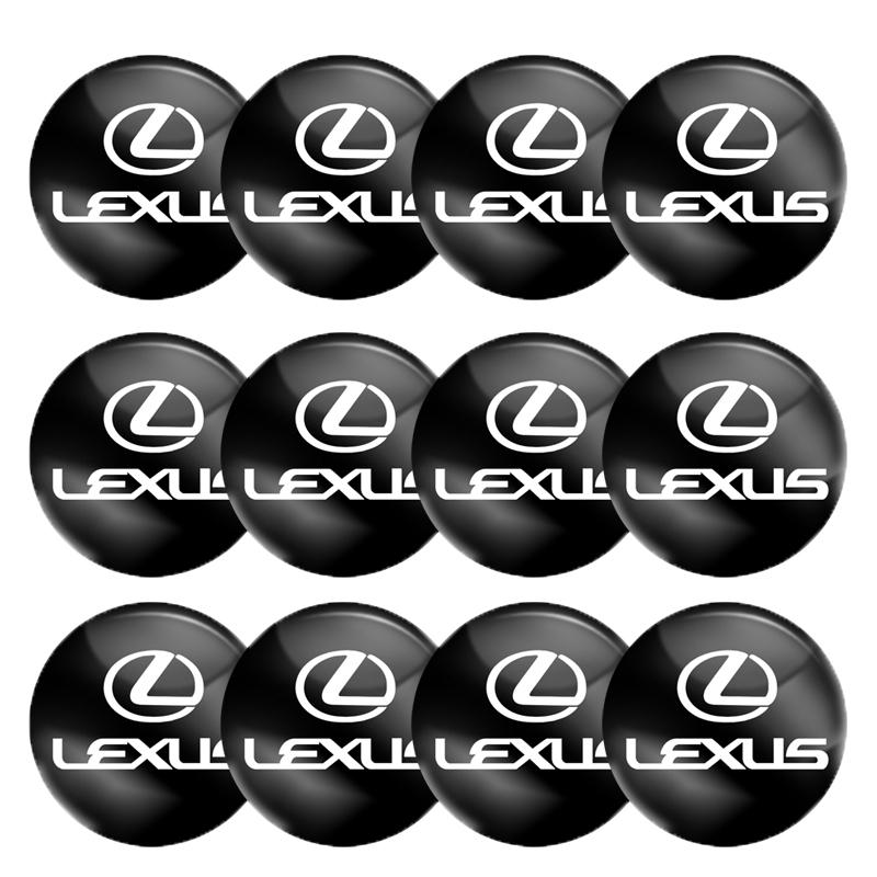 8/12Pcs Car Logo Door Shock Absorbing Pad Gasket Sticker For Lexus UX RX300 LX470 NX300 ES300h IS300h GS300 IS350 IS200 NX GX460