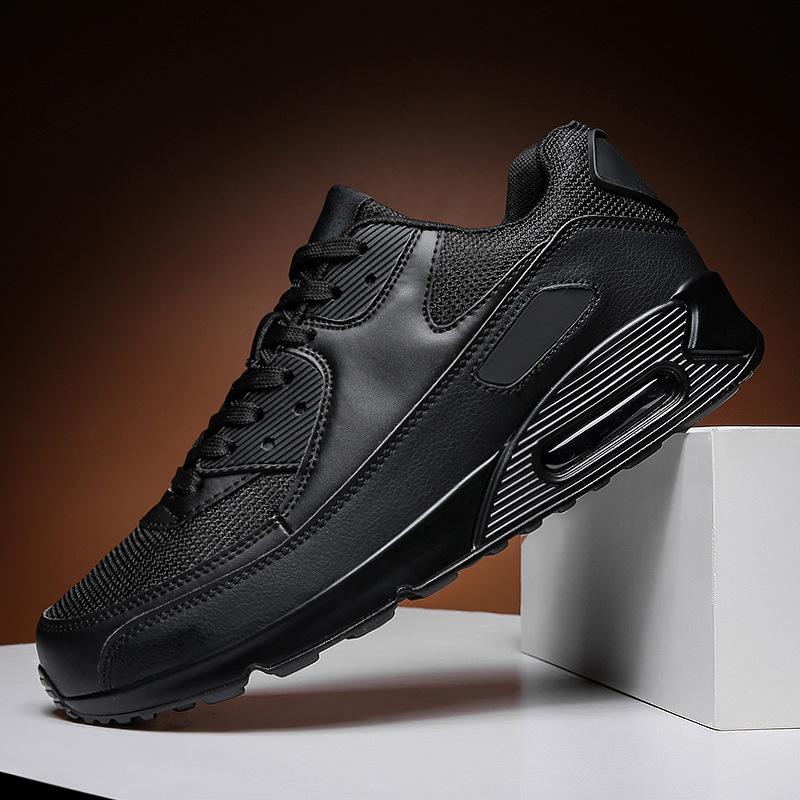 Studenten-Luftkissen-Schuhe Damen Plateau Laufschuhe Damen Sommer Freizeit Wellenschuhe Weiß Glück
