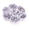 Eyes Crafts Adhesive Black White Wiggle Eyes Plastic Set for DIY Kids Accessories and Doll Making