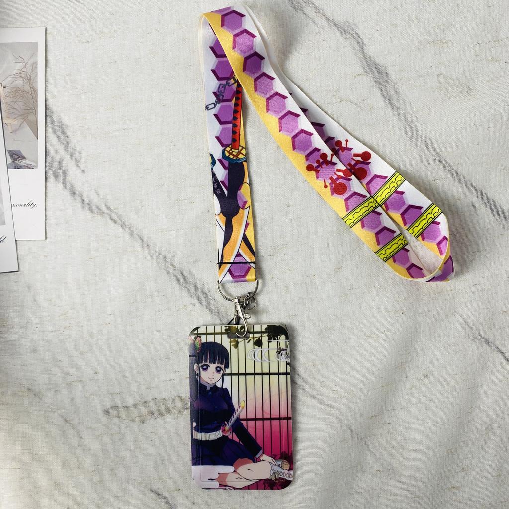 Lanyard Anime Portatessere Portachiavi Lanyard da Collo Per Pass Card Porta Carte di Credito Cinghie Accessori Ciondoli per Cellulare
