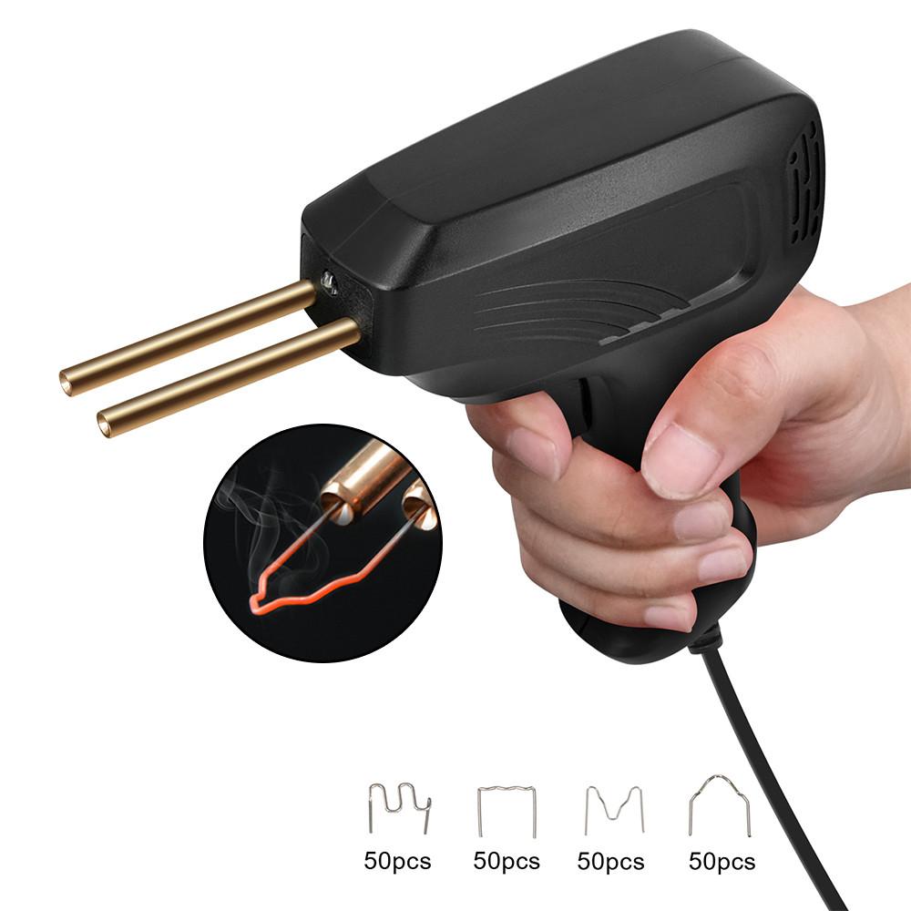 50W US Plug Auto Bumper Repair Tools Kit Plastic Welder Gun Garage  Hot Stapler Lassen Machine