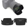 Plastic Camera Lens Hood Shade for Canon IS USM for Night Photography and Illumination EW-73D EF-S 18-135mm F/3.5-5.6 Lens,