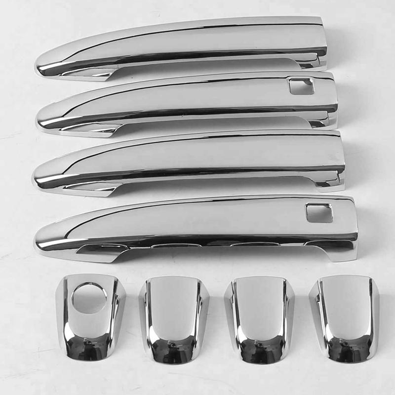 FOR Toyota spade / Porte chrome silver Car Door Handle Cover Trim 2008 2009 2010 2017 2018
