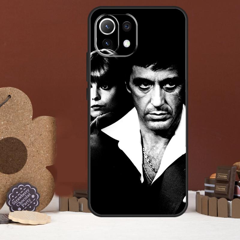 Scarface Tony Montana Case For Xiaomi 14 15 Ultra 15T 14T 13T 17 Pro Max POCO X7 Pro X5 X6 F5 F6 F7 F8 Ultra Cover