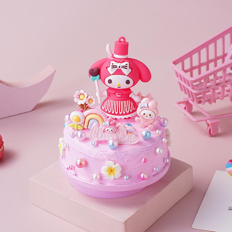 DIY Cartoon Music Box - Handmade Rotating Birthday Gift & Educational Toy for Kids