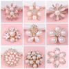 Creative Pearl Flower Diamond DIY Mobile Case Jewelry Accessories
