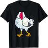 Chicken Costume Body Funny Farm Animal Farming Halloween T-Shirt