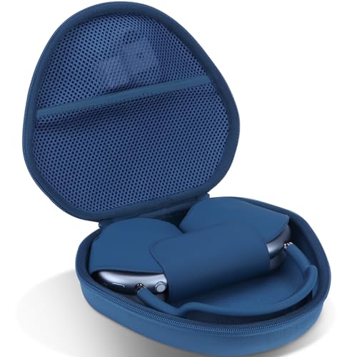 Apple AirPods Max Earphone Headset (Blue Case) Compatible with Lebakort Storage Case