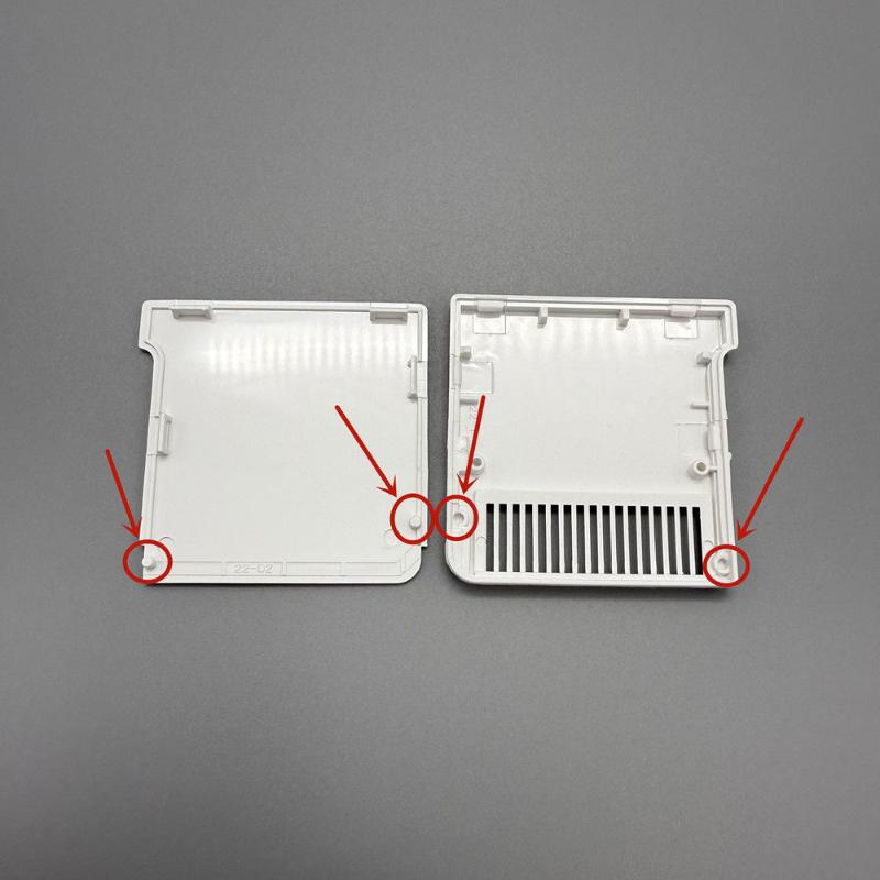 1Pcs Game Console Accessories Transparent Game Card Box Shell Case Clear Housing Cover For 3Ds