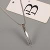 Hip Hop Simple Zinc Zinc Alloy Punk Men Boys Clavicle Chain Fashion Jewelry Pendant Necklace Spiral Necklace