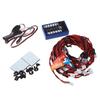 12LED Lighting Kit Simulation Flash Light Steering Brake for RC Car 1/10 1/8 HSP