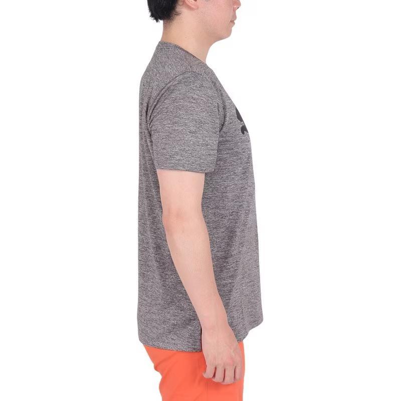 PUMA T Shirts Men's Gray Crew Neck Moderate 523004-53