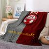 Hapoel Be'er Sheva FC Flannel Blanket, High quality Comfortable for All Seasons, Home Decor, Warmth and Comfort