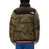 The North Face Novelty Nuptse Jacket Green Camouflage Men's Japan Version ND92336-TF