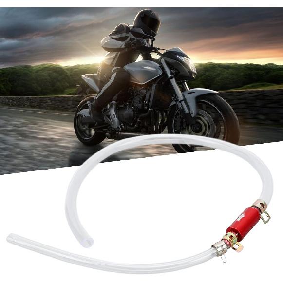 1Pair Brake Bleeder Hose, One Way Check Valve Tube Brake Bleeder Hose Set 6MM Long Lasting Bleeding Tool Kit Universal For Motorcycle Car