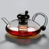 700ml Rat Tail Pot Glass Teapot with Filter Heat-resistant Glass Luxury Health Pot Office Make Tea Kettle Electric Pottery Stove