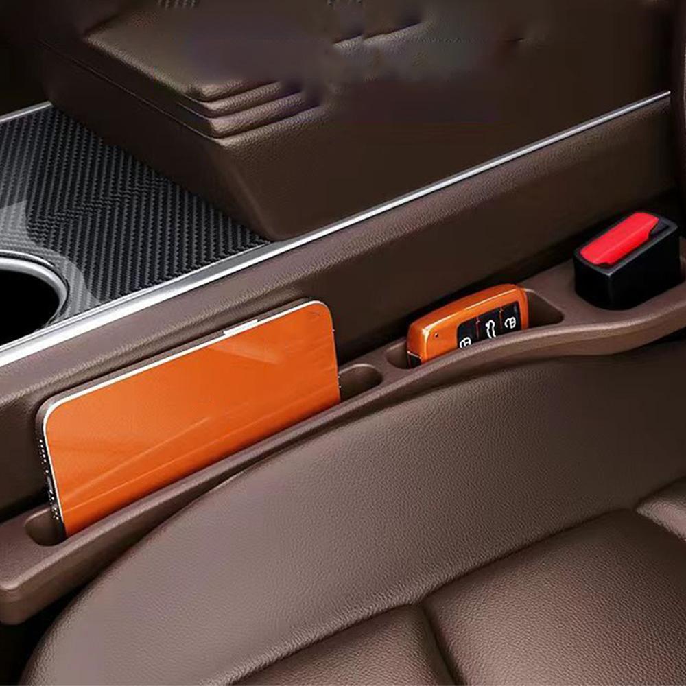 High - Quality 1 Set (2 Pcs) Car Seat Side Seam Leak - Proof Storage Plug - Premium Double Slot Gap Filling Strip for Neat and Tidy Car Interior