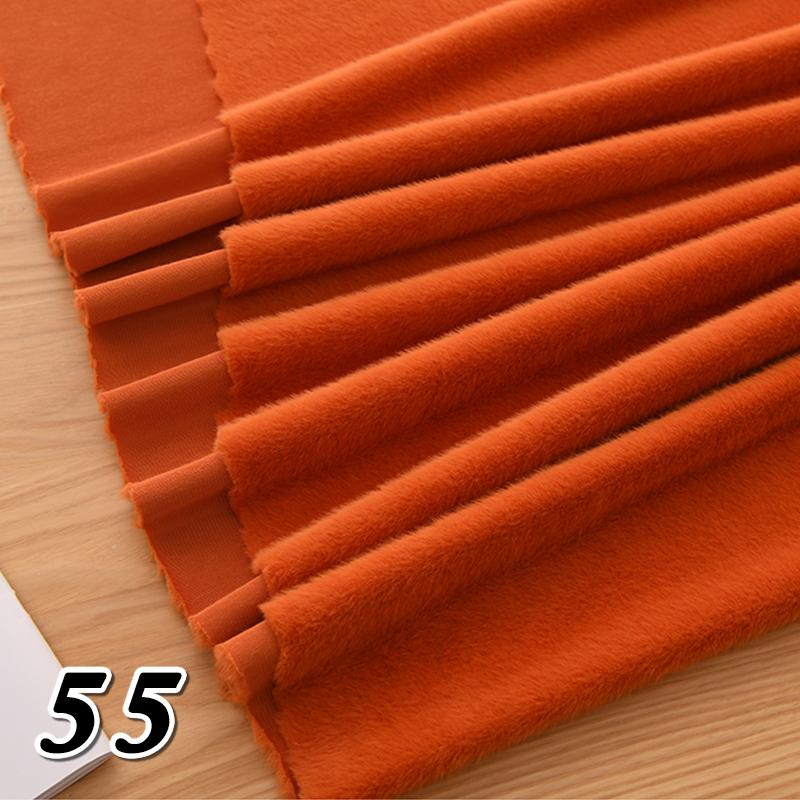 50*40cm Encrypt Imitation Rabbit Fur Fabric Thicken Plush Counter Background Clothing Fabric Handmade DIY Sewing Doll Fabric