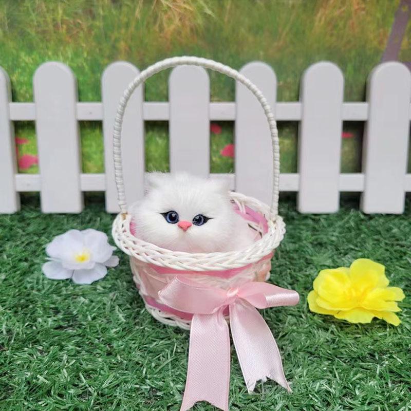 Plüsch Bellende Katze, Hase & Welpen Spielzeug - Pädagogische Tierpuppe für Kinder