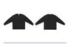 Men's Silver Fox Velvet Warm Round Neck Sweatshirt - Loose, Casual, Plus Velvet, Thickened for Autumn/Winter.