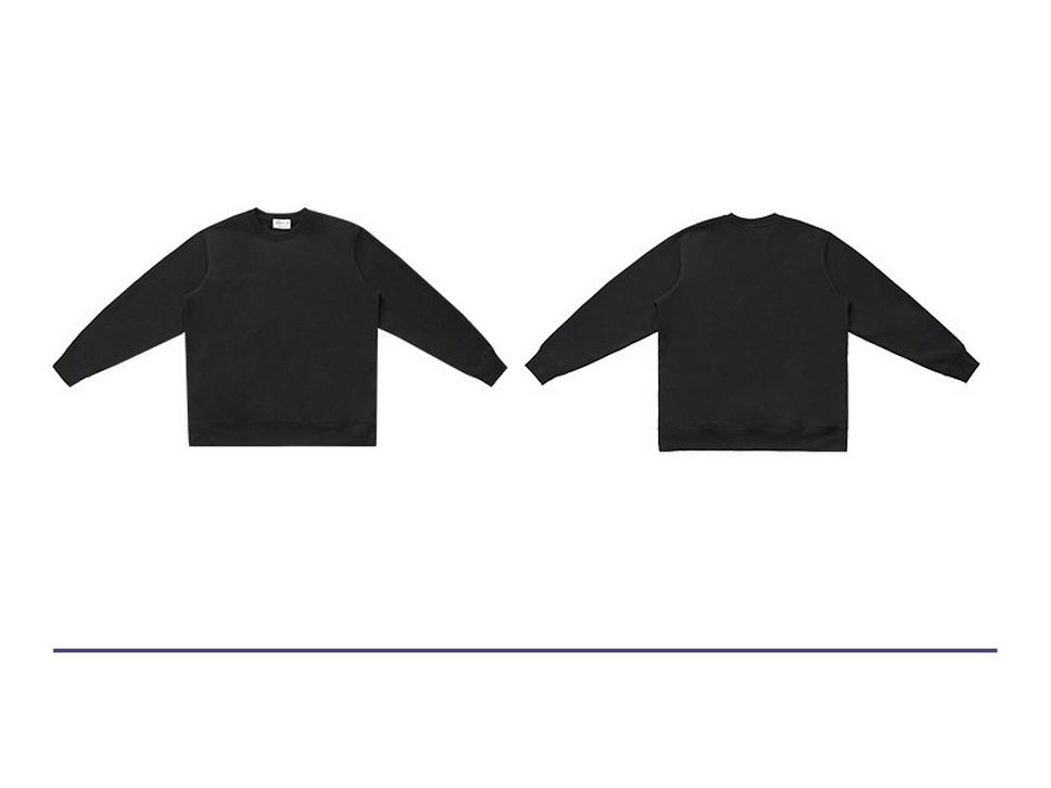 Men's Silver Fox Velvet Warm Round Neck Sweatshirt - Loose, Casual, Plus Velvet, Thickened for Autumn/Winter.