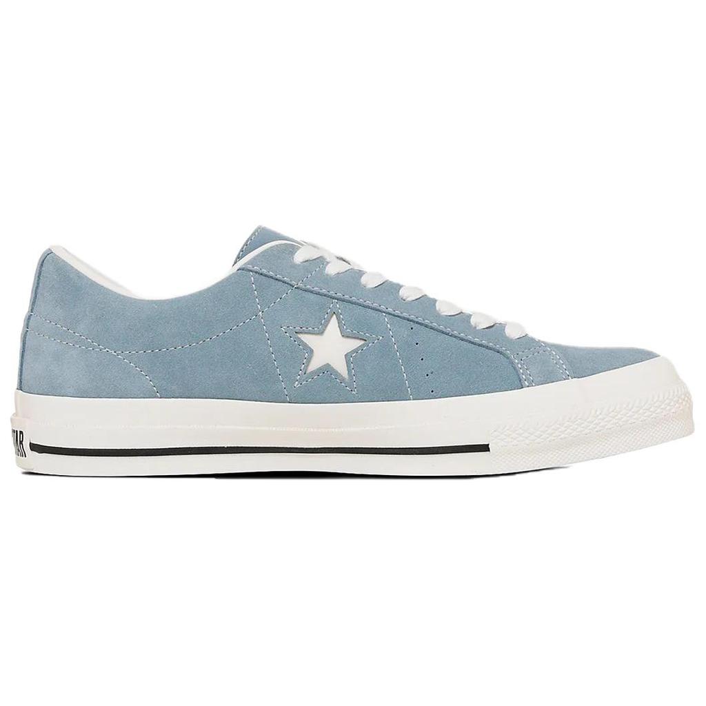 Converse One Star Suede Soft Comfortable Non-Slip Durable Low-Top Skate Shoes Unisex Sneakers Blue 35200863