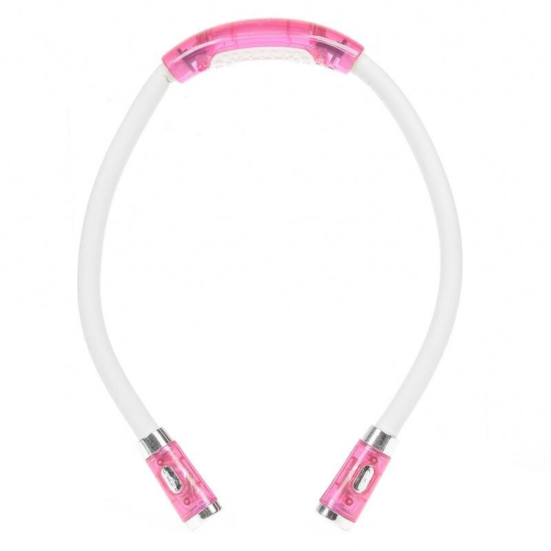Handsfree LED svítilna na krk Přenosná USB dobíjecí lampa na čtení Noční LED svítilna Camp MYY
