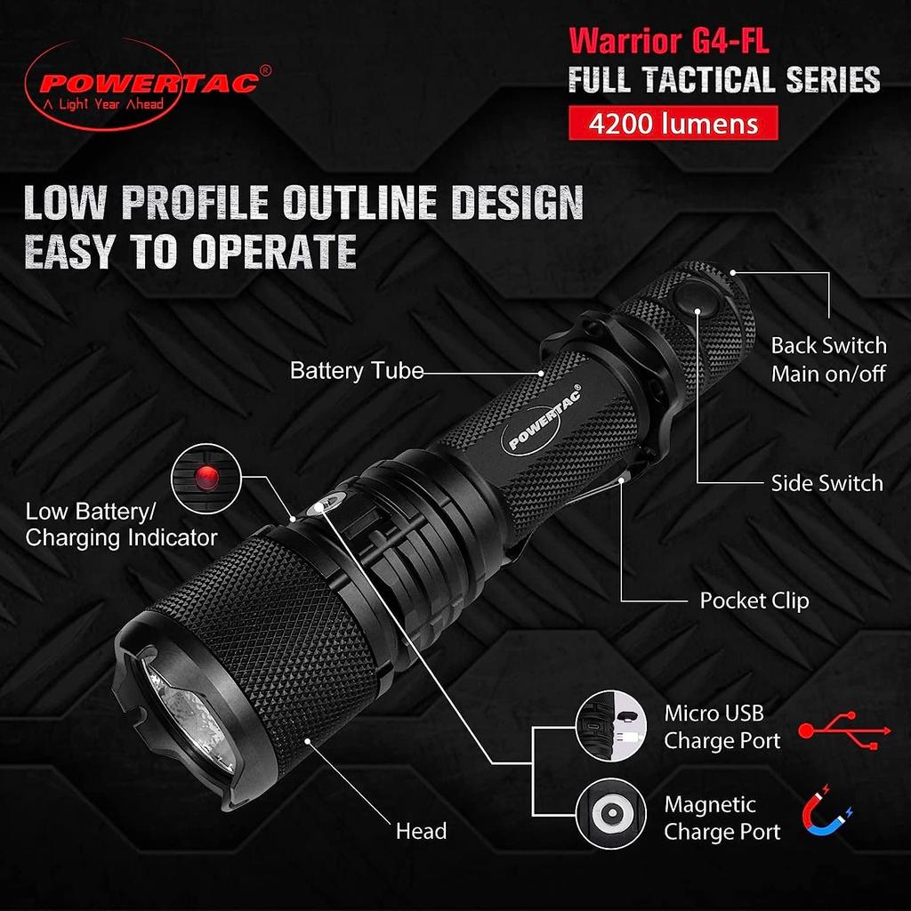 Power Tac Warrior G4FL POWERTAC