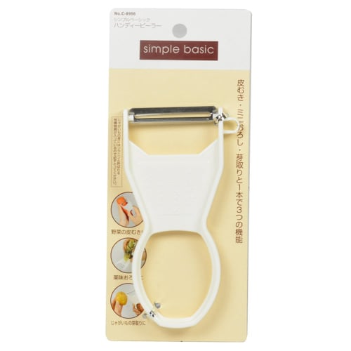 Pearl Metal Simple Basic Handy Peeler [Made in Japan] C-8956