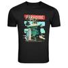 Paradise Summer Rider Surf Beach Graphic T-Shirt