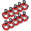 20pcs Alloy Lip Pendants DIY Halloween Pendant for Bracelet Necklace Jewelry Making