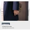 Women's British Style Mid-Length Trench Coat - 2025 Korean Edition for Spring & Autumn, High-End Straight-Cut Design
