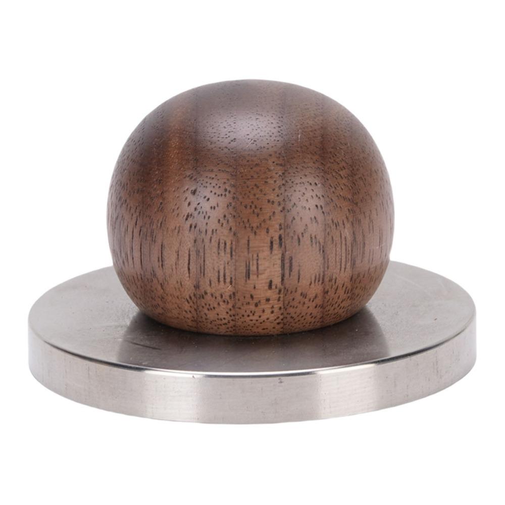 Wooden Handle Mini Coffee Tamper 5.28cm/2.08in Coffee Ground Press Portable Coffee Tamper For Home